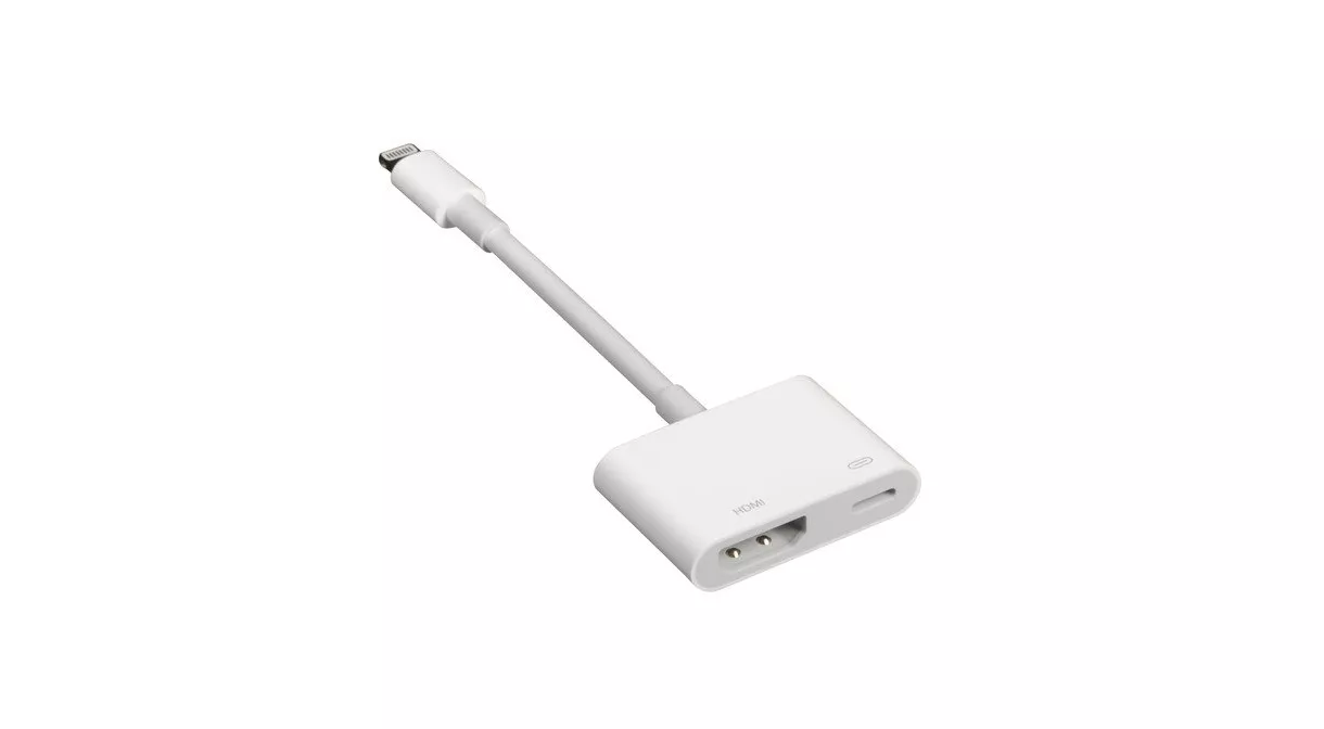 Adaptateur AV numérique Apple Lightning