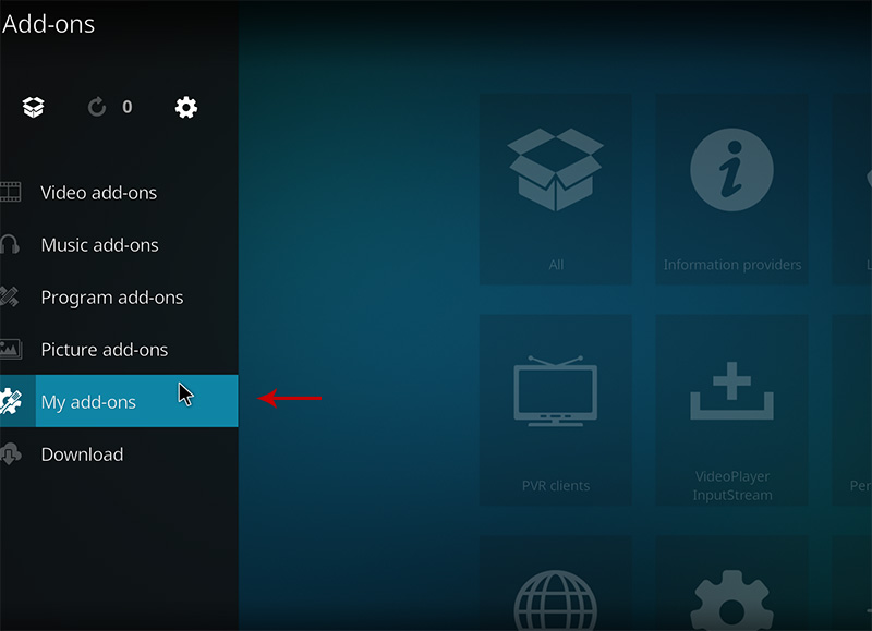 Guide IPTV pour Kodi