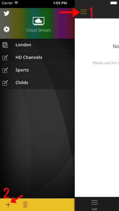 guide d'application iptv cloud stream