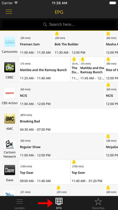 Guide IPTV Cloud Stream