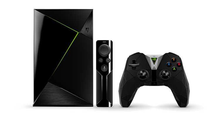 Boîte Android de jeu Nvidia Shield TV