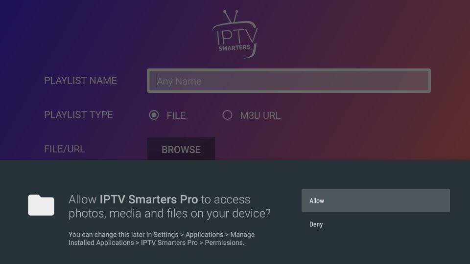 iptv smarters sur Amazon Firestick