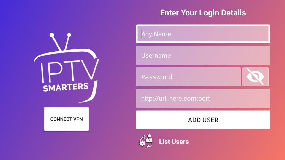 installer les smarters iptv sur le bâton de feu