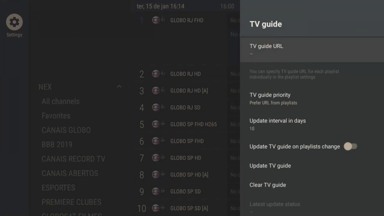 Comment configurer IPTV sur l'application Tivimate IPTV Player